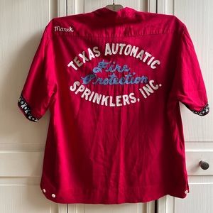 Vintage Texas Swagger Bowler Button Up Shirt - unisex